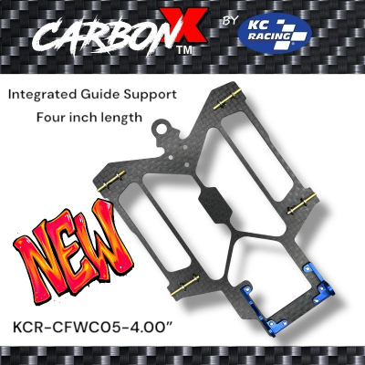 CarbonX BRUSHLESS 4" Wing Car Chassis (KCR-CFWC05)
