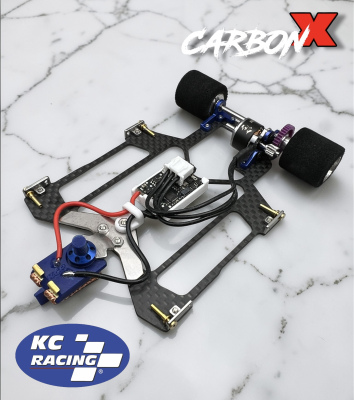 CarbonX Brushless 4” Wing Car Roller - 11000Kv - Remora™ ESC - 9-37 gears