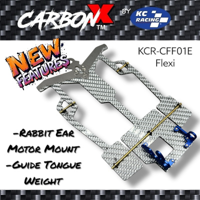 CarbonX SILVER BRUSHLESS Flexi Chassis