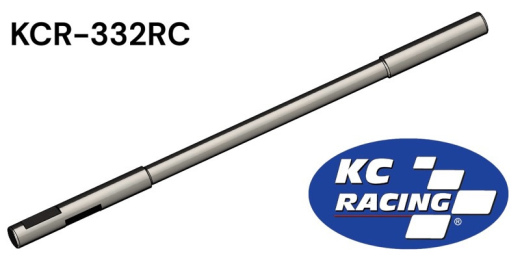 3/32” Reduced Center Rear Axle - w/Flats