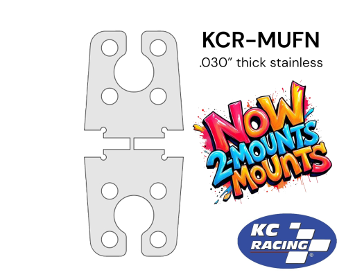 BLDC Motor Mount for Inline (MUFN) 9x9 Mount