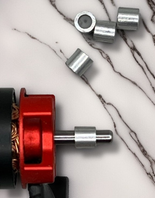 2mm Motor Shaft Spacers - 5 spacers