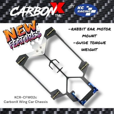 CarbonX BRUSHLESS Wing Car Chassis